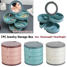 case, rotatable, jewelrycase, jewelrycontainer