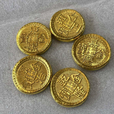 Brass, Antique, qianshunzhitongbaokangxi, Coins