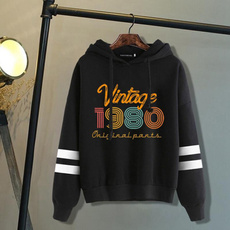 vintage1980, printed, womens hoodie, Sleeve