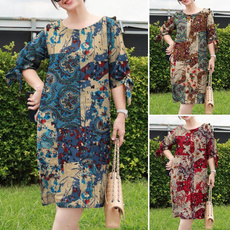 dressesforwomen, Cotton, Necks, Sleeve