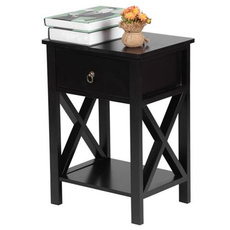 drawer, black, Tables, Shelf