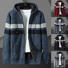 velvetjacket, knitted, men coat, cardigan