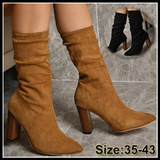 Shoes, bootiesforwomen, thickheel, Womens Shoes