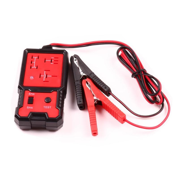 Auto-relaistester, 12 V, diagnosegereedschap voor autoaccu, accutester