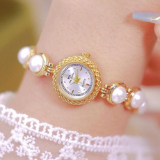 montrespourfemme, quartz, relojdemujer, Pearl Bracelet