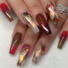 ballerinanail, acrylic nails, DIAMOND, pressonnail