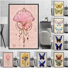 butterfly, art, Home Decor, butterflywalldecor