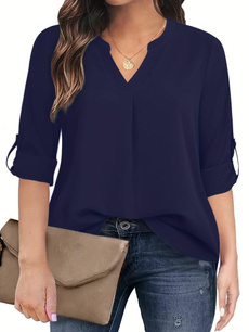 Plus Size, Sleeve, Long sleeved, Tops