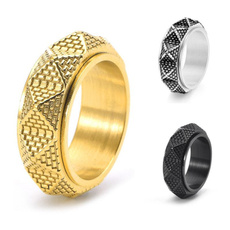 Steel, ringsformen, amuletring, Jewelry