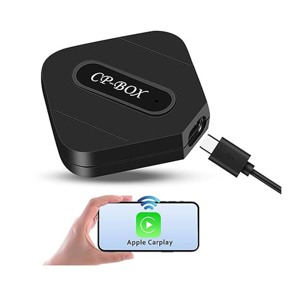 Wireless Carplay Adapter, Plug & Play Wireless Carplay Dongle Convert ...
