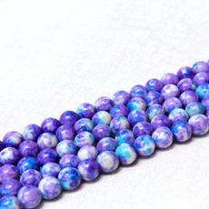 diybracelet, purple, Bracelet, loose beads