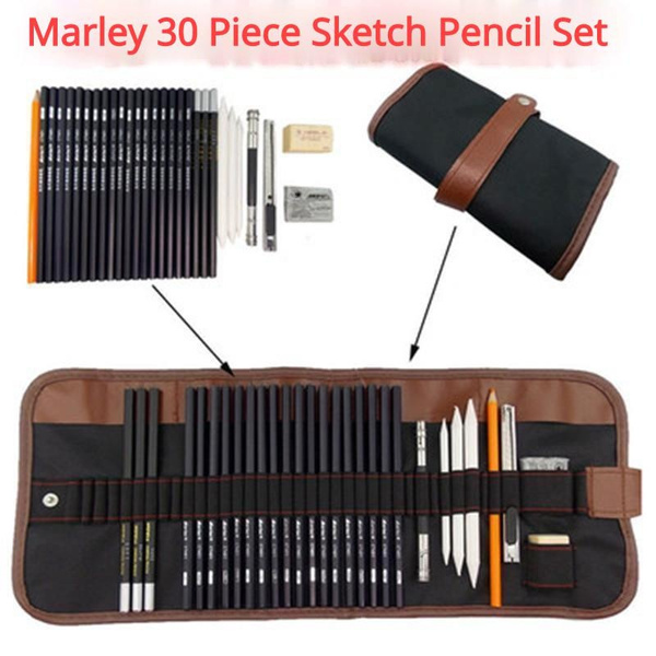 Marley Sketch Pencil Set Full Set Folding Beginner Drawing Tools ...