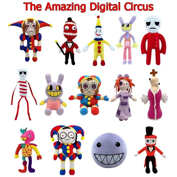 2024 New The Amazing Digital Circus Pomni Jax Plush Cartoon Plushie ...