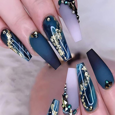 ballerinanail, acrylic nails, pressonnail, Beauty