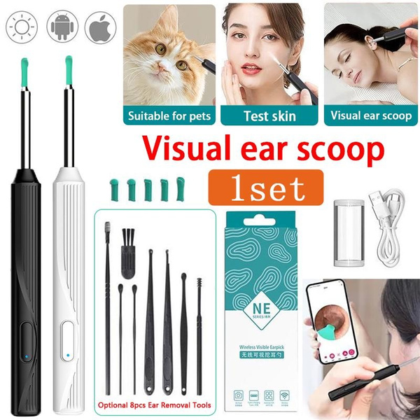 Ear Wax Removal Tool Camera, Ear Cleaning kit Smart Visual Ear