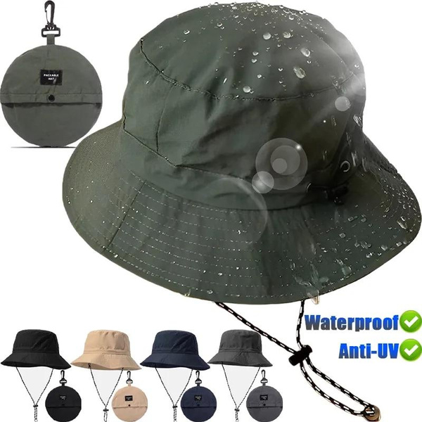Bahamas Flag Bucket Hat - Packable Sun Hat For Men & Women, Summer Travel Cap - View #9