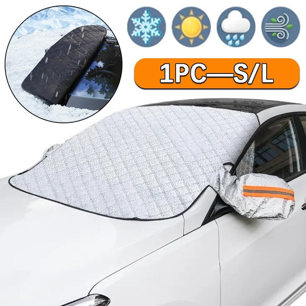 Window Snow Guard 1PC S/L Car Windshield Cover Magnetic Winter Window Snow Shield Anti ...