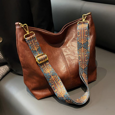 Shoulder Bags, Capacity, Tote Bag, leather