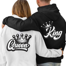 King, kingqueenpullover, womens hoodie, Long Sleeve