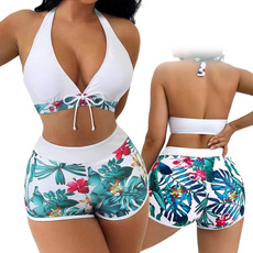 Women, Fashion, bikini set, printed