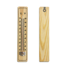 Outdoor, analogueroomgardenthermometer, Wooden, Indoor