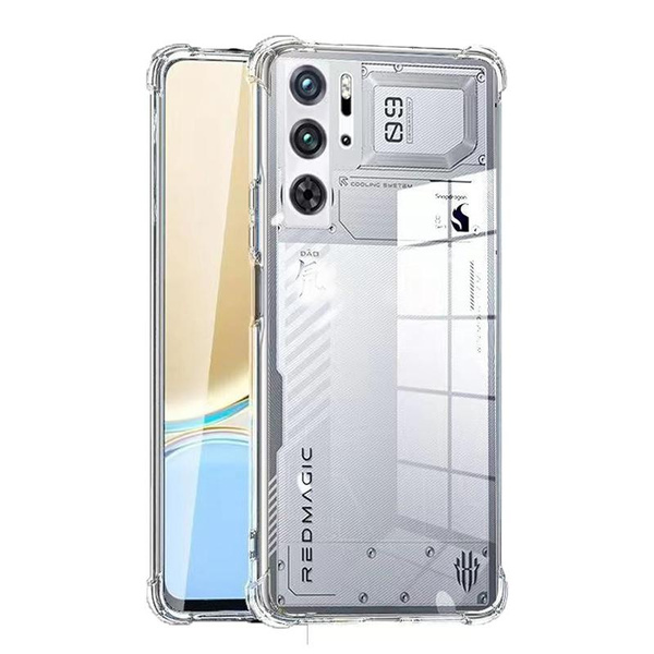 Transparent TPU Gel Shockproof Case For ZTE Red Magic 9 Pro 8 8S 7 6 5 5S 3  3S Nubia Z60 Ultra Z50S Pro Protective Cover Airbag Funda Coque Capa Hoesje