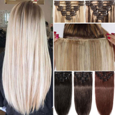 Head, clip in hair extensions, Hair Extensions, remyhairclip