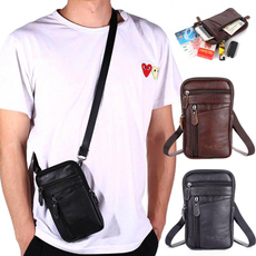 Mini, menwaistbag, men backpack, leather