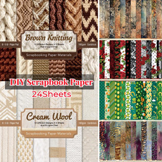 scrapbookpaperpad, woolen, diy, patternedpaper