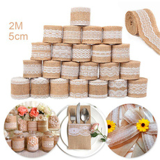 rustic, Decor, burlap, Lace