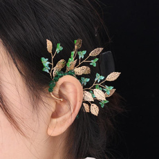 leaf, Jewelry, Pearl Earrings, Stud Earring