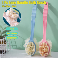 softbrush, backbrushshower, Bathroom Accessories, dualbathbrush