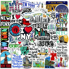 kids, Car Sticker, New York, Laptop