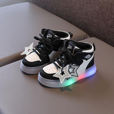 Boy, Sneakers, lighton, lights