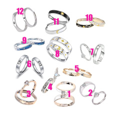 Couple Rings, adjustablering, friendshipring, Couple