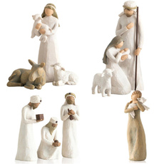 nativity, christ, figure, Home & Living