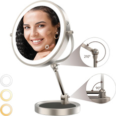 Makeup Mirrors, mirrorwithlightsformakeupdesk, Touch Screen, vanitymirror