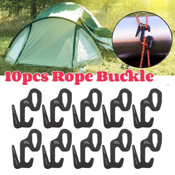 10PCS Figure 9 Rope Tightener Aluminum Alloy Flexible Rope Tightening ...