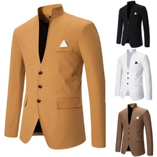 businesssuit, Collar, classicfitblazer, standupcollar