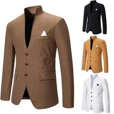 Stand Collar, Jacket, blazersformen, jaqueta