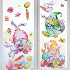 easterdecoration, butterfly, windowsticker, rabbit