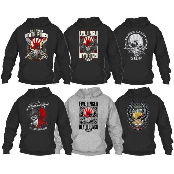 Unisex Five Finger Death Punch Hoodies,ffdp Classic Graphic Collection 