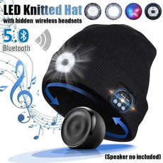 Headphones, Warm Hat, Winter Hat, Outdoor