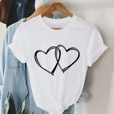 Heart, hearttshirt, Graphic T-Shirt, Summer