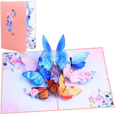 butterfly, Flowers, art, Christmas