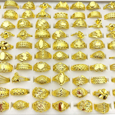 golden, fashionjewelryring, Moda, Joyería de pavo reales