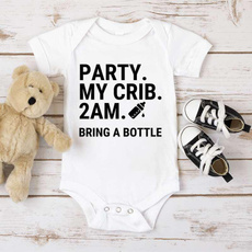 Funny, infantromper, babyshirt, partyatmycrib