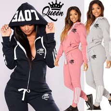 tracksuit for women, Fashion, Sleeve, Long pants