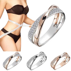 Fitness, Fashion, 925 sterling silver, Rose Gold Ring