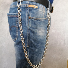 Heavy, Steel, polished, Chain